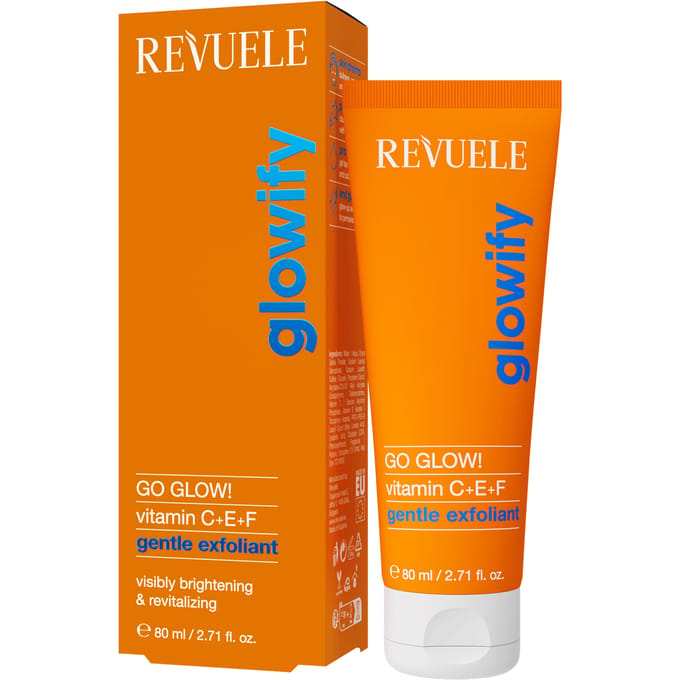Revuele Go Glow! Gentle Exfoliant Vitamin C + E + F 80 ml