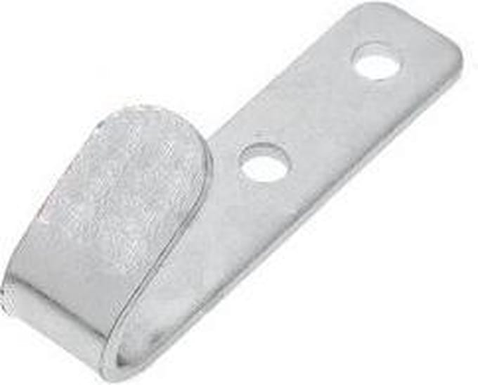 Metalen haak 13mm - gegalvaniseerd-4 stks
