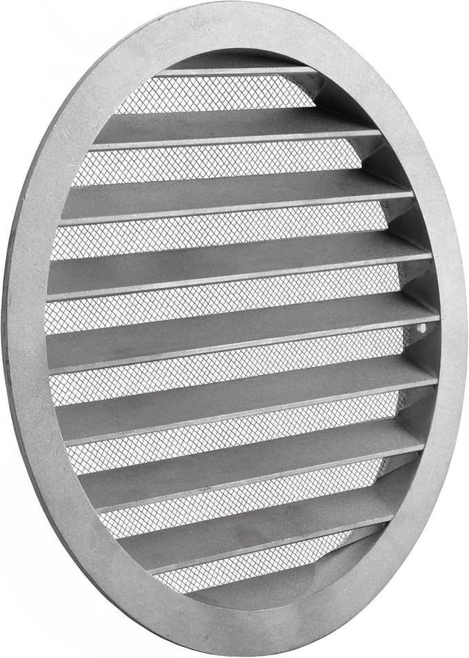 Rond Ventilatierooster met Insectennet Diameter 315 mm
