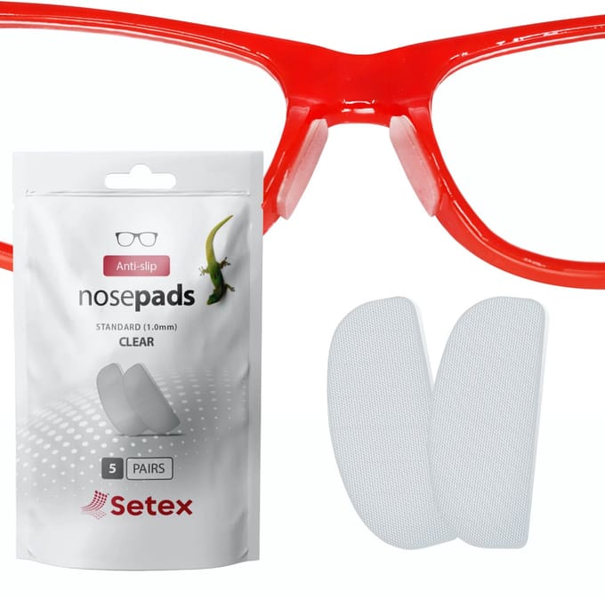 Setex anti-slip neuspad standaard 1.0mm | transparant | 5 paar