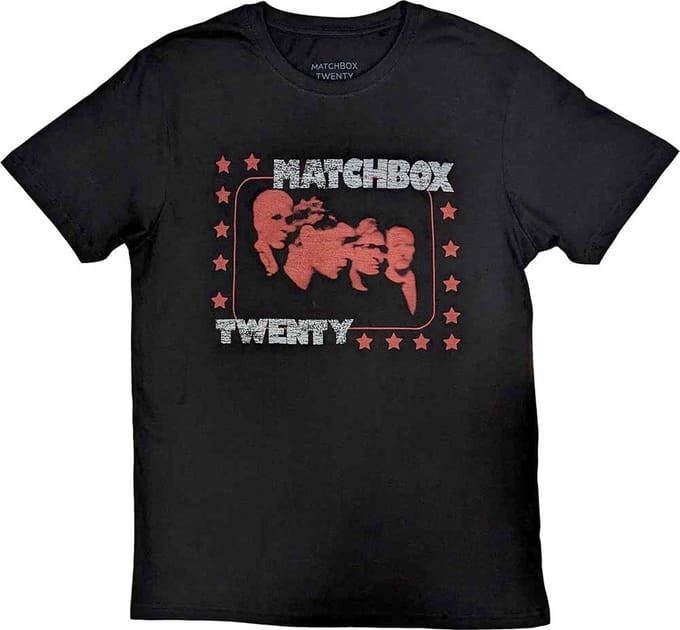 Matchbox Twenty - Blur Heren T-shirt - S - Zwart