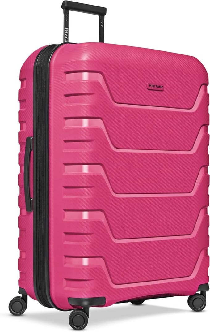 Grote Koffer - Reiskoffer Trolley - Vakantie Opslag - Lichtgewicht Polypropyleen - 76 cm - Roze