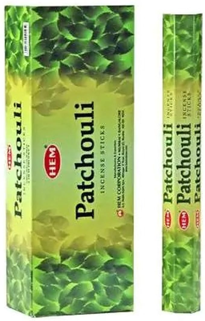 Hem - Wierook - Patchouli - (6 pakjes / 120 stokjes )