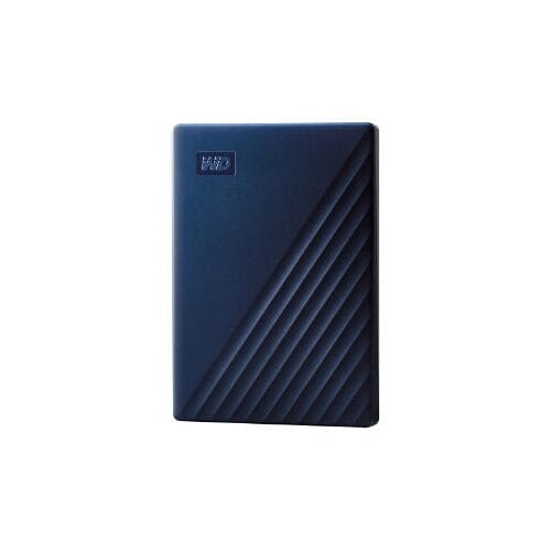 Western Digital My Passport - Compatibel met Mac - Externe Harde Schijf - USB-C & USB-A - HDD - 4 TB - Blauw