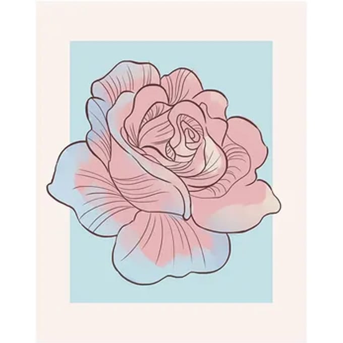 Komar Poster Assepoester Roos 40 X 50 Cm