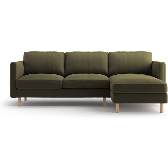 Hoekbank Eden rechts velvet | Micadoni