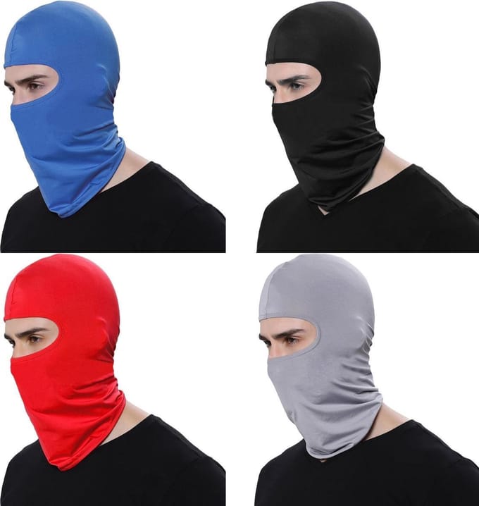 Go Go Gadget - Balaclava - Skimuts voor Motorrijders - Blauw