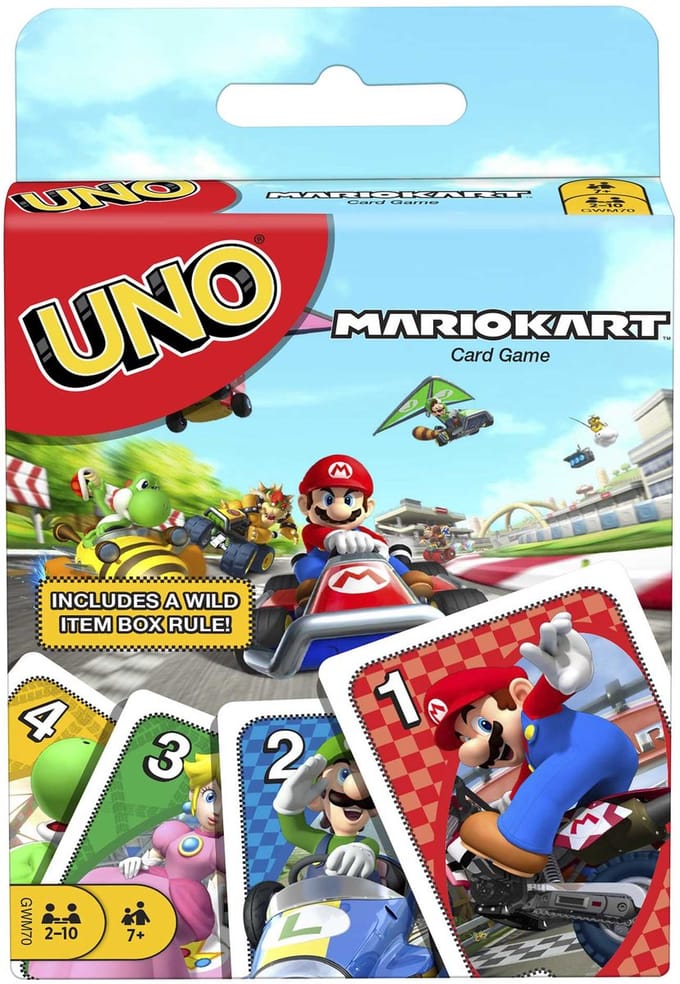 UNO - Super Mario - Kaartspel - Sinterklas - Kerstmis - Cadeau - Spel - Grappig spel