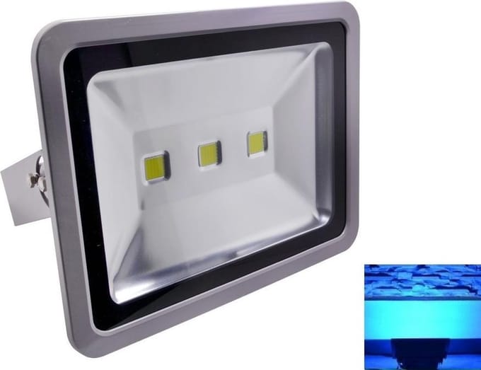 LED Bouwlamp / Schijnwerper - Blauw - 150 Watt - Buitenverlichting