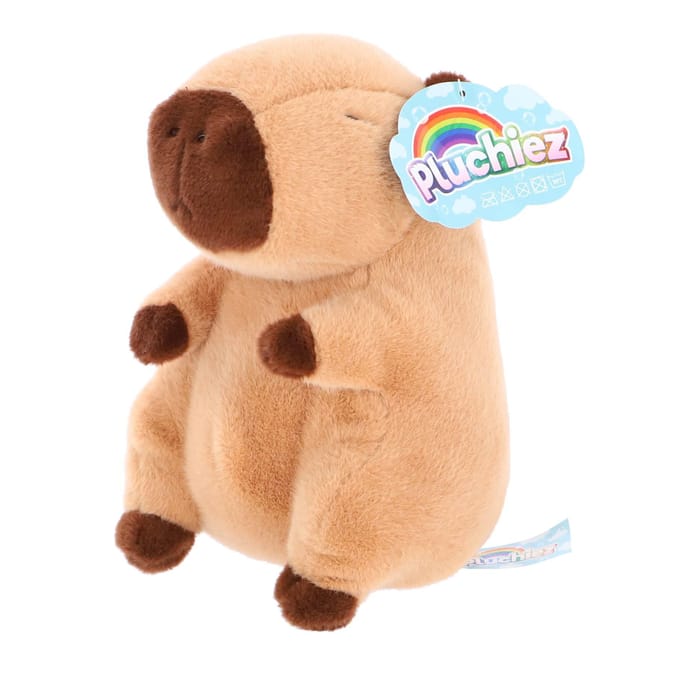 Pluchiez knuffel Capibara pluche 23 cm speelgoed cadeau.