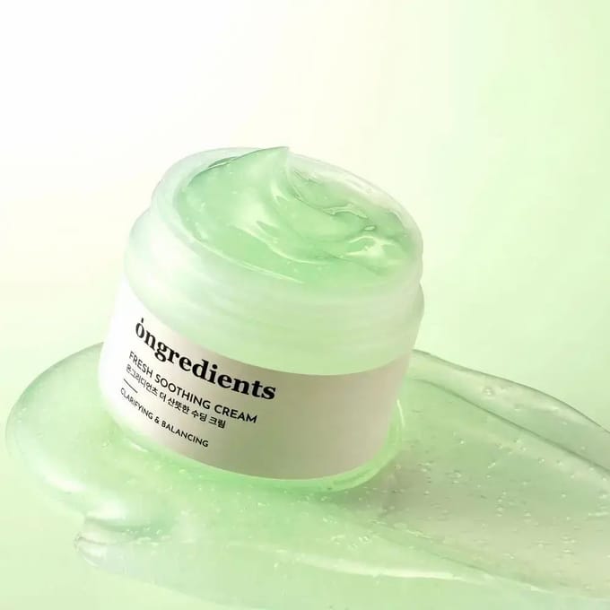 ongredients - Fresh Soothing Cream 50ml