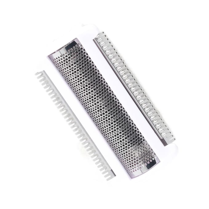 Hoofd Scheerblad Vervanging Ergonomisch Stevig Dubbel Gebruik Elektrische Trimmer Vervangingsscheerblad Hoofd Voor BRL140 BRL130 Wit wit