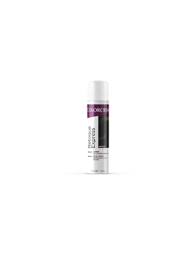 Eugene Perma Colorcrem Retouche Express Teinture Spray 75ml Noir white