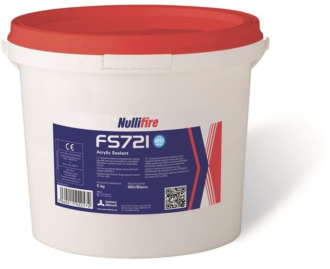 Nullifire Brandwerende Acrylpasta FS702 5Kg Wit