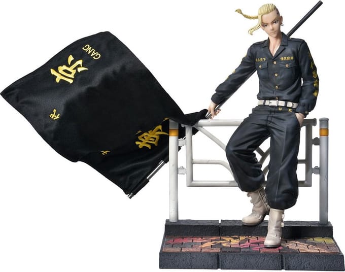 Prime 1 Studio Tokyo Revengers Prisma Wing PVC Statue 1/7 Ken Ryuguji 25 cm Beeld