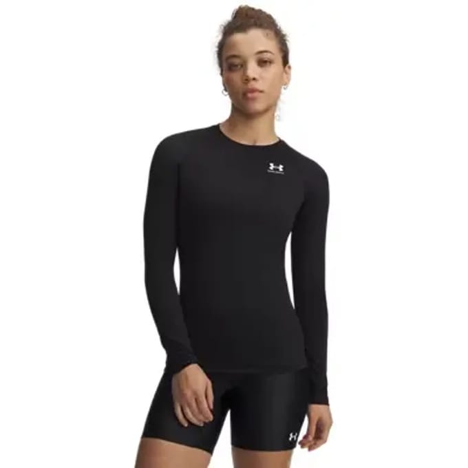 Under Armour Hg Authentics Comp Lange Mouwen Dames Zwart K008