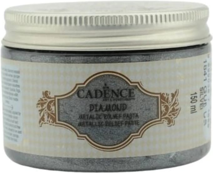 Cadence Diamond Relief Pasta 150 ml Zilver
