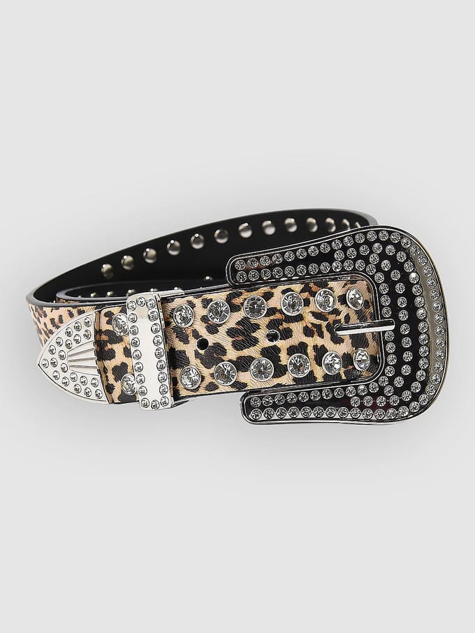 Broken Promises Leopard Lust Rhinestone Riem