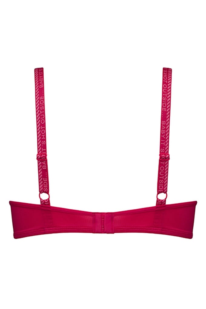 Marlies Dekkers Dame De Paris Azalea Red Balcony Bra Maat: 80B | BH's Outlet | Dames | Rood