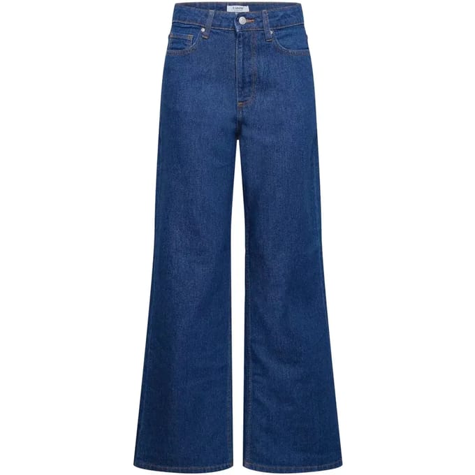 Dames Wide Leg Jeans b.young BYKajane