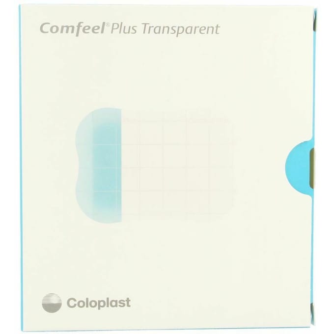 Comfeel Plus Platen Transp 5x 7cm 10 33530