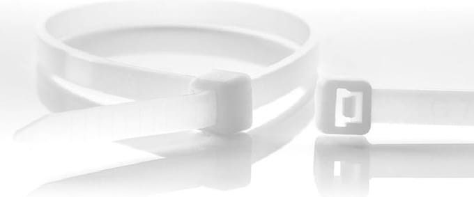 WKK colsonband 3.6x300mm transparant - per 100 stuks (110194971)