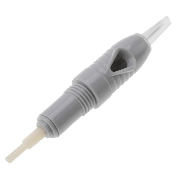 10Pcs Eyebrow Lip Tattoo Cartridge Rotary Micro needle Disposable Sterile Needle (5FP) gray
