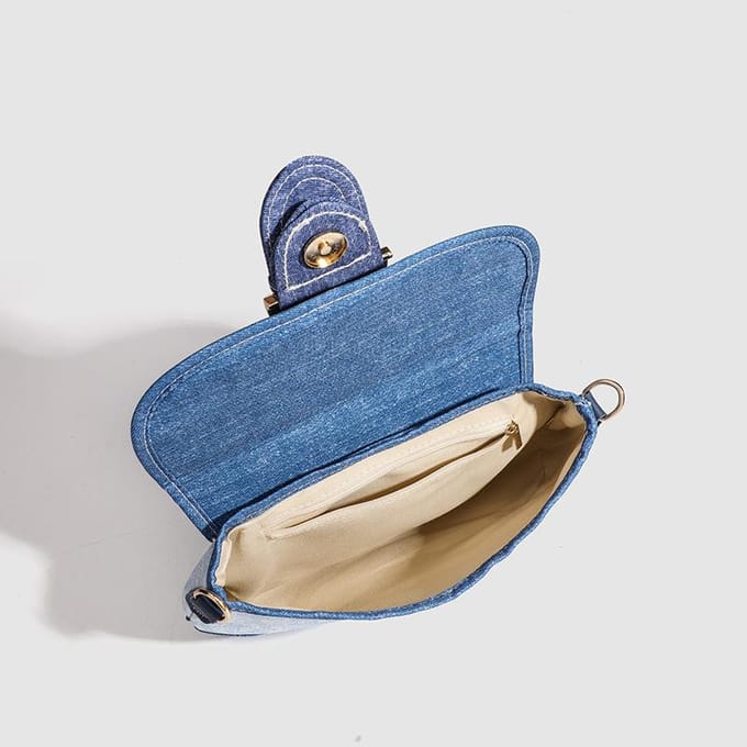 Okseltas voor Dames Lente en Zomer Mode Frans Splicing Canvas Erwtentas Schoudertas gray