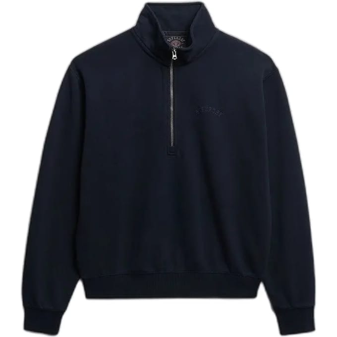 T-shirt met logo en tuniekhals voor dames Superdry Essential