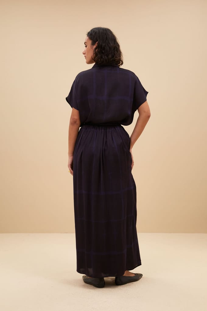 By-Bar Nina Square Skirt Square Print Größe: M | Maxiröcke Outlet | Damen