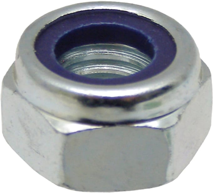 Zelfborgende Moer - Borgmoer - 6 mm - Staal - DIN 985