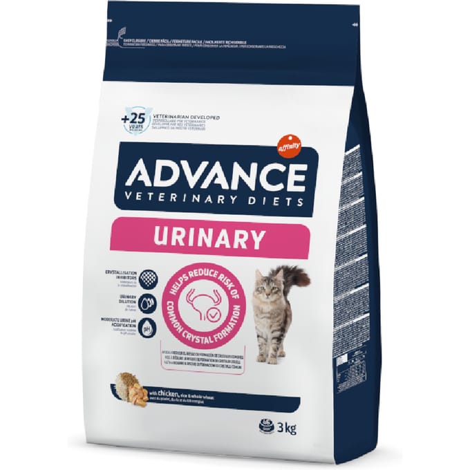 3kg Urinary Feline Advance Veterinary Diets Kattenvoer