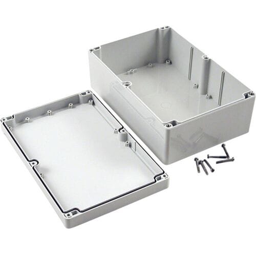 Hammond Electronics 1555VAGY Universele behuizing 240 x 160 x 90 Polycarbonaat Grijs 1 stuk(s)