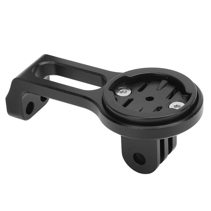 Support d'ordinateur de vélo en alliage d'aluminium Support de guidon intégré Support d'extension pour black