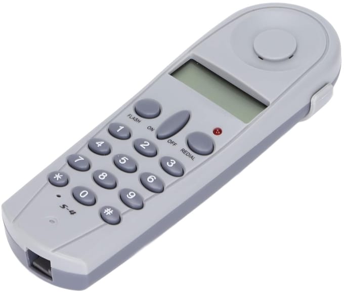Telefoonlijntester - Lijn Analyzer - Thuiskantoor Detectie - Automatische ID - 15x9x4 cm - Donkergrijs