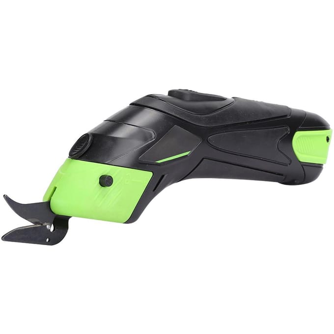 Elektrische Schaar Oplaadbare Snijder Leer Stof Doek Snijmachine YC-28 US Plug green