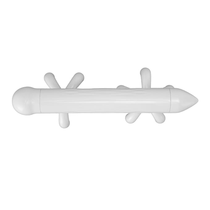 Handmatig Fascia Massagehulpmiddel Verlicht Spanning Myofasciale Release Triggerpoint Cellulite Massager white