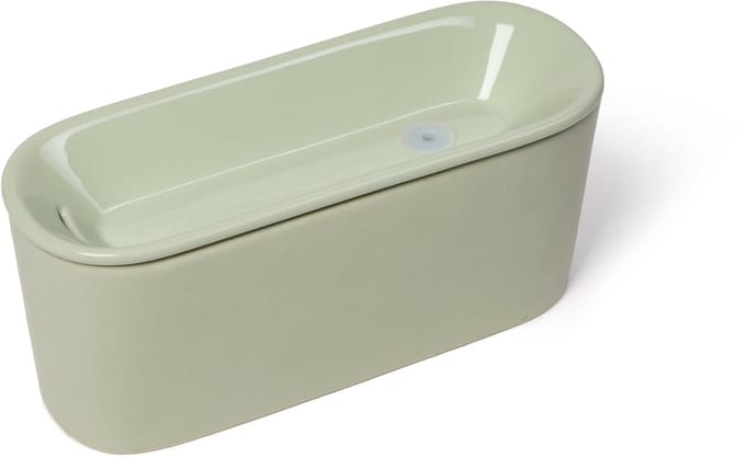Cat Mate 800ml Keramische Waterfonteintje voor Katten - Saliegroen