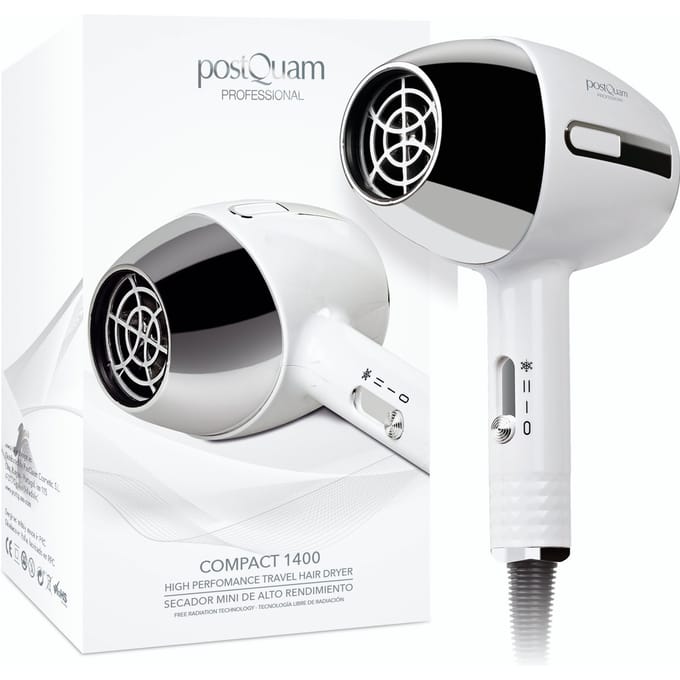 PostQuam Air Compact Droger Zonder Straling 1400W