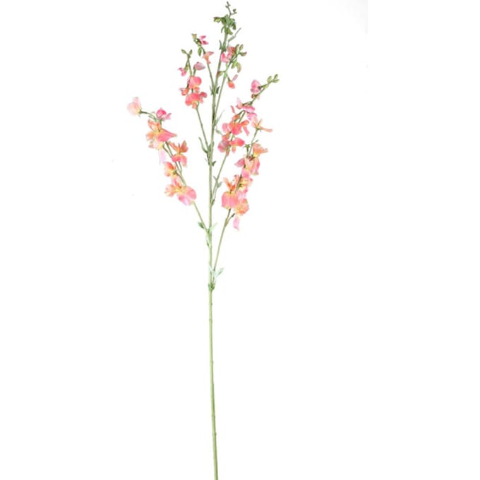 PTMD Kunstbloem Sweetpea - 65x29x122 cm - Plastic - Roze