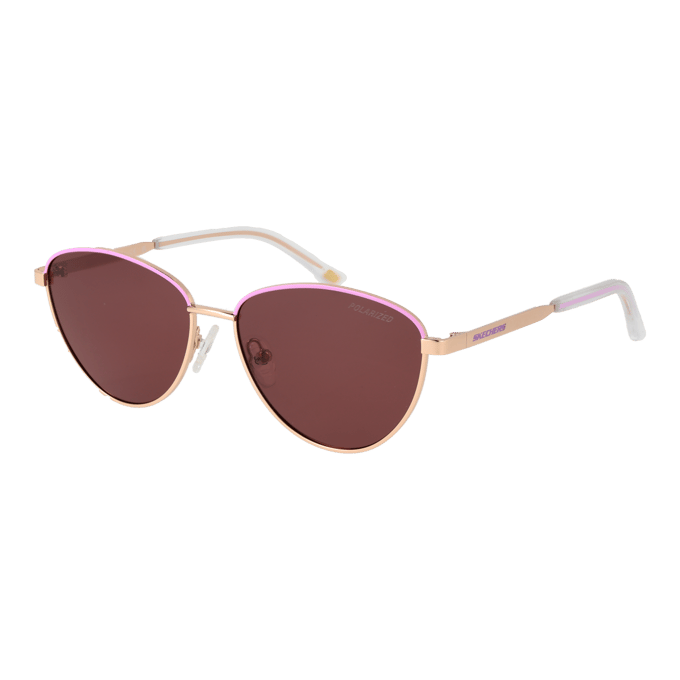 Skechers Se00023 Gepolariseerde Zonnebril Goud Smoke Polarized Man