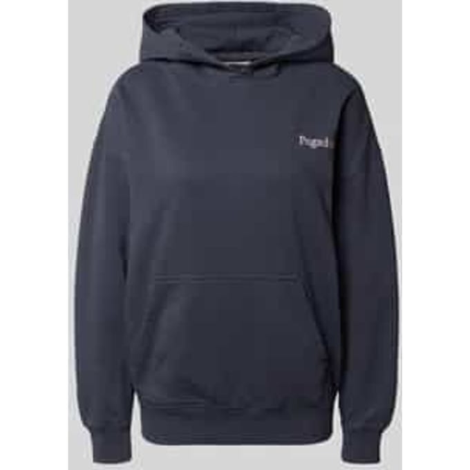 Oversized vrijetijdsoverhemd met labelstitching model 'Soglio'