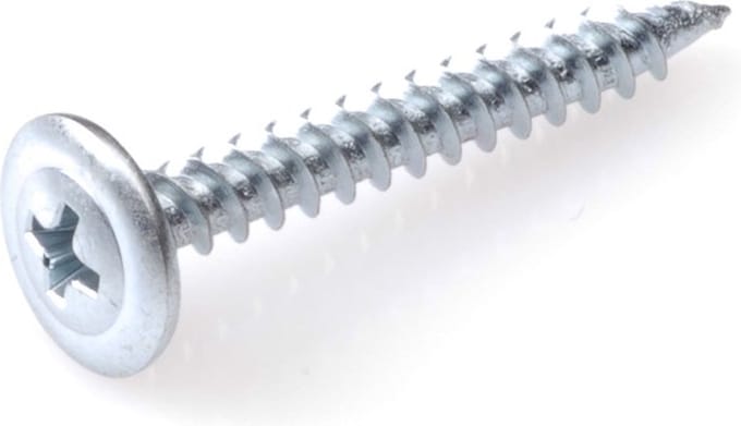 Dak & Gevel - Montageschroef zelftappend - Phillips2 - 4,2 x 13mm - Verzinkt - Voldraad (200 stuks)