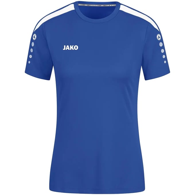 Jako Power Shirt Korte Mouw Dames - Royal | Maat: 44