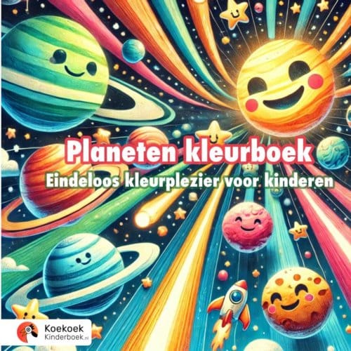 Planeten Kleurboek Voor Kinderen - Koekoek Kinderboek
