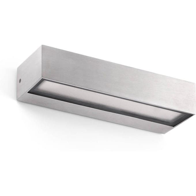 FARO BARCELONA LED buitenwandlamp Toluca, aluminium
