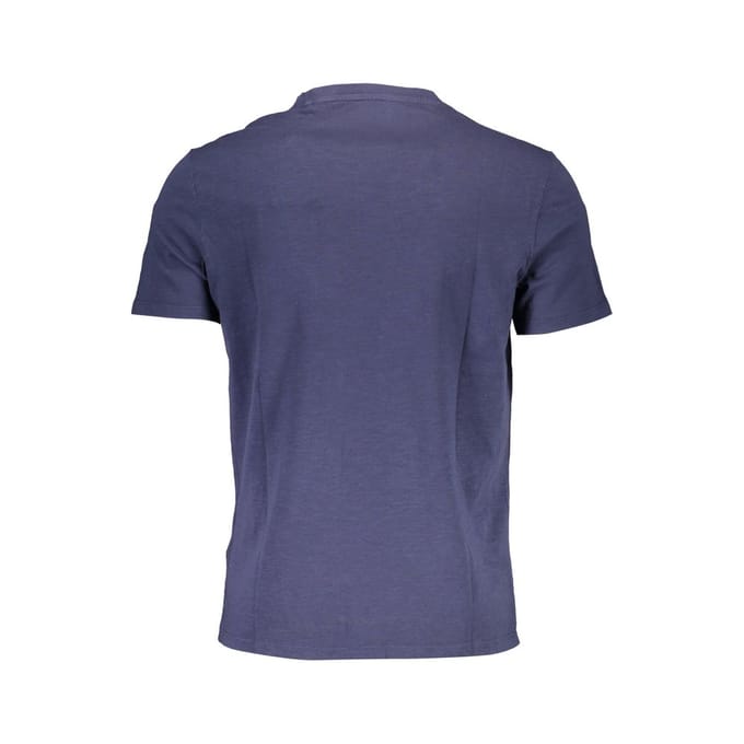 Guess Jeans Blauwe Katoenen Heren Shirt