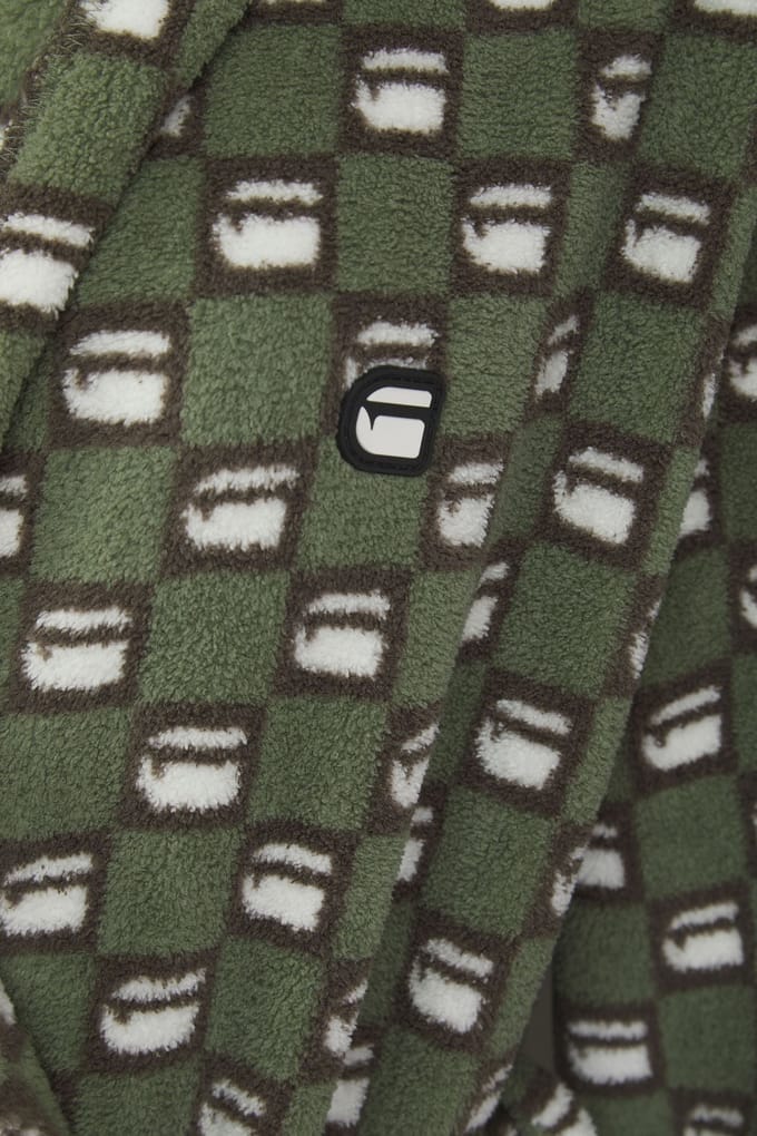 G-Star Xenia Bathrobe Oil Green Multi Größe: M | Bademäntel Outlet | Damen | Grün