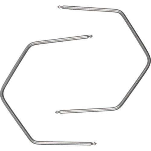 KS Tools 500.1381 Radio-ontgrendelingsgereedschap Opel, 2-delig