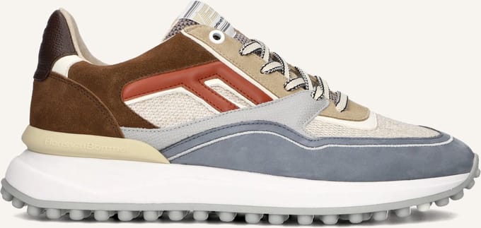 Floris Van Bommel Sfm-10139 Noppi Sneakers - Suède - Heren - Bruin - Maat 40